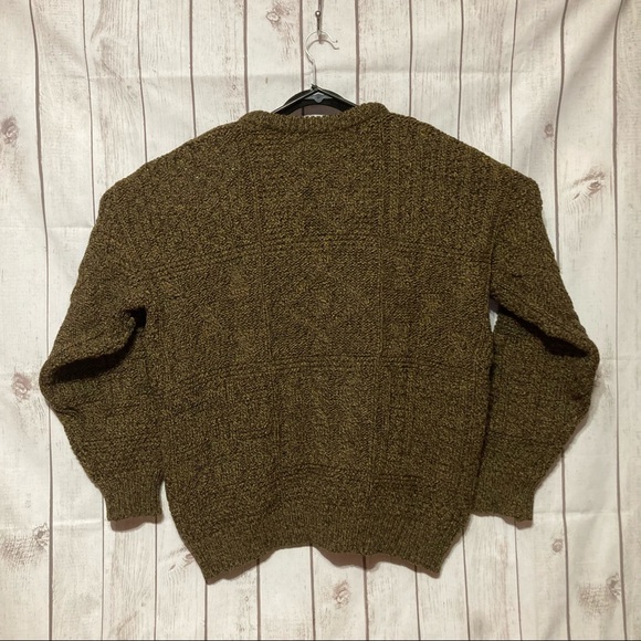 Kenny Pure Wool Pullover Sweater Mens L Ireland - Picture 2 of 6
